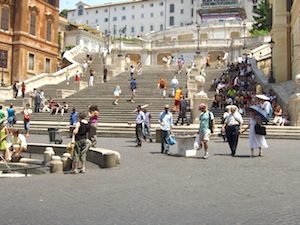 rome spanish steps